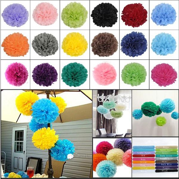 5pcs*14 inch (35 cm) tissue paper pompoms flower balls home decor festive & party supplies wedding favors
5pcs*14 inch (35 cm) tissue paper pompoms flower balls home decor festive & party supplies wedding favors