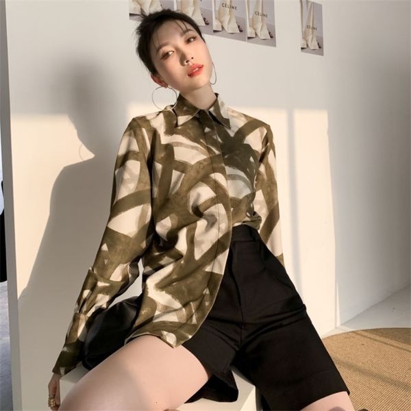 women's two piece pants 2021 fashion shirts for women long sleeve collared oversized button up green designer aesthetic clothe, White
women's two piece pants 2021 fashion shirts for women long sleeve collared oversized button up green designer aesthetic clothe, White