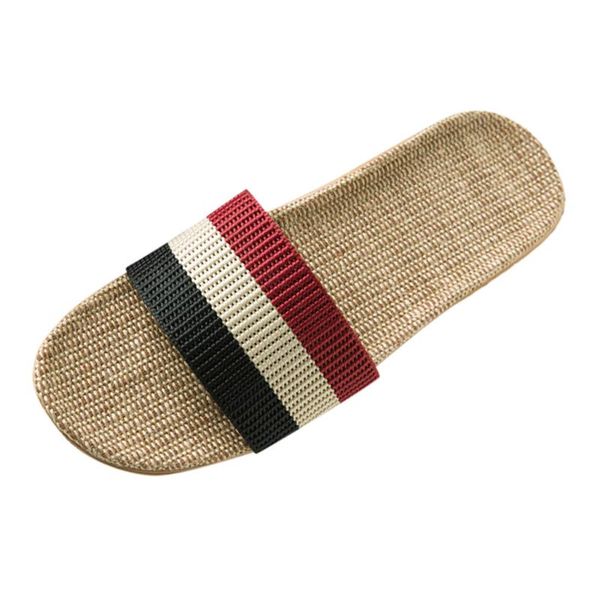 slippers stitching color casual women women's fashion anti-slip linen home indoor open toe flat shoes beach big size, Black
slippers stitching color casual women women's fashion anti-slip linen home indoor open toe flat shoes beach big size, Black