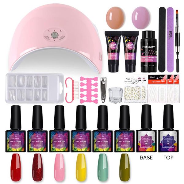 nail art kits 6/8/10pcs gel polish kit with 36w uv led dryer lamp manicure tools semi permanent varnish base coat set
nail art kits 6/8/10pcs gel polish kit with 36w uv led dryer lamp manicure tools semi permanent varnish base coat set