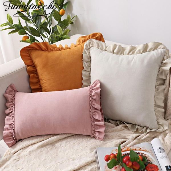 cushion/decorative pillow fuwatacchi lotus leaf cover hipster suede sofa cushion pink case pillowcase 45x45 30x50cm
cushion/decorative pillow fuwatacchi lotus leaf cover hipster suede sofa cushion pink case pillowcase 45x45 30x50cm