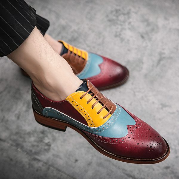Italian Mens Dress Shoes Genuine Leather Oxfords Men Wedding Shoes Party Whole Cut Formal Shoes for Men Big Size US 5.5-13.5, Black
Italian Mens Dress Shoes Genuine Leather Oxfords Men Wedding Shoes Party Whole Cut Formal Shoes for Men Big Size US 5.5-13.5, Black