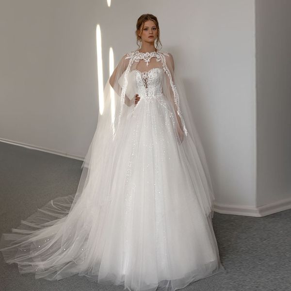 2021 designer two pieces wedding dresses lace applique wraps gorgeous bridal gowns sweetheart neck sweep train australia bridal marriage, White
2021 designer two pieces wedding dresses lace applique wraps gorgeous bridal gowns sweetheart neck sweep train australia bridal marriage, White