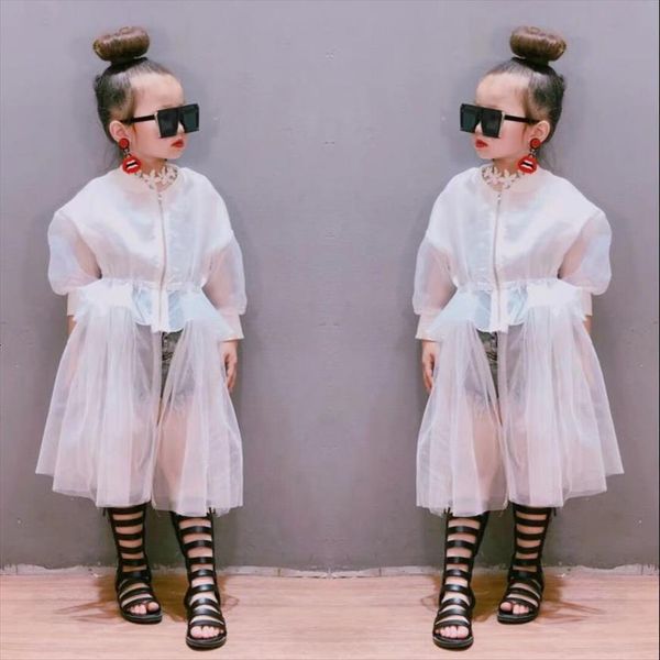 baby girls summer beach holiday sun clothes sweet zipper mesh patchwork long sleeve loose coats kids children, Blue;gray
baby girls summer beach holiday sun clothes sweet zipper mesh patchwork long sleeve loose coats kids children, Blue;gray