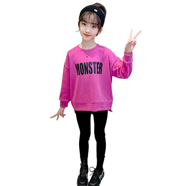 kids clothes girls letter sweatshirt + leggings girl spring autumn tracksuit casual style children's costume 210528, White
kids clothes girls letter sweatshirt + leggings girl spring autumn tracksuit casual style children's costume 210528, White