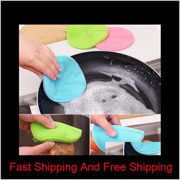 magic cleaning brushes sile dish bowl scouring pad pot pan easy to clean wash brushes clean qylapi new_dhbest
magic cleaning brushes sile dish bowl scouring pad pot pan easy to clean wash brushes clean qylapi new_dhbest