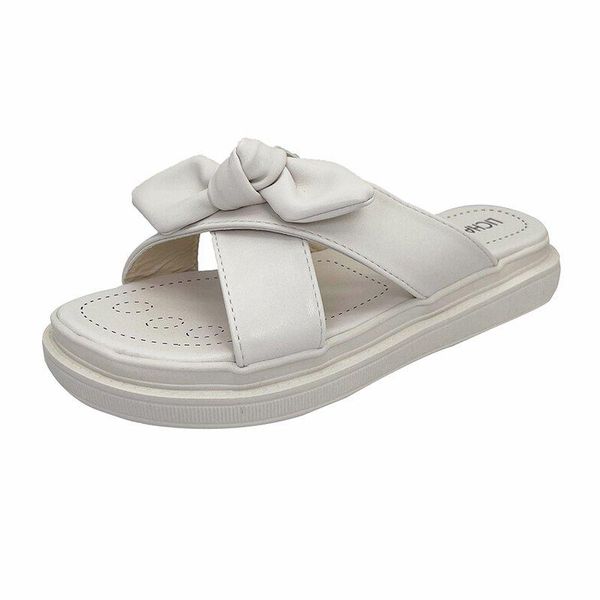 slippers simple women's solid color wild casual fashion vamp bow decoration sweet and cute 2021, Black
slippers simple women's solid color wild casual fashion vamp bow decoration sweet and cute 2021, Black