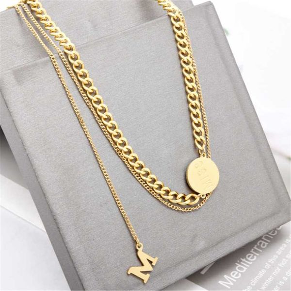 pendant necklaces 316l stainless steel english letter necklace personality fashion net red hip hop titanium non-fading simple, Silver
pendant necklaces 316l stainless steel english letter necklace personality fashion net red hip hop titanium non-fading simple, Silver