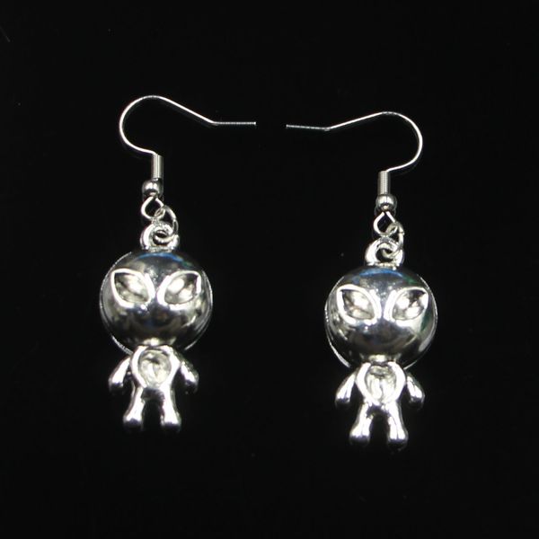 New Fashion Handmade 31*15mm Alien Et Earrings Stainless Steel Ear Hook Retro Small Object Jewelry Simple Design For Women Girl Gifts
New Fashion Handmade 31*15mm Alien Et Earrings Stainless Steel Ear Hook Retro Small Object Jewelry Simple Design For Women Girl Gifts