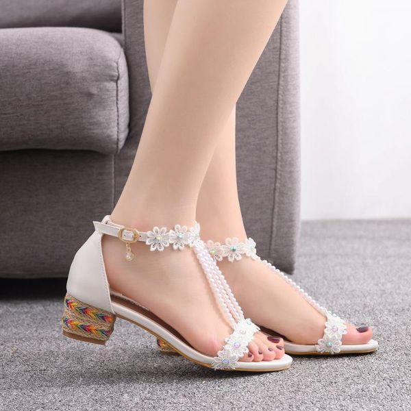 sandals white women shoes summer sandal lace straps floral style sandalias female beach low heels, Black
sandals white women shoes summer sandal lace straps floral style sandalias female beach low heels, Black