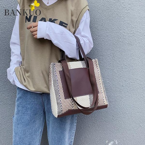shoulder bags bankuo women's handbags woolen cloth large capacity tote sense of quality autumn sewing thread bucket bag casual x231
shoulder bags bankuo women's handbags woolen cloth large capacity tote sense of quality autumn sewing thread bucket bag casual x231