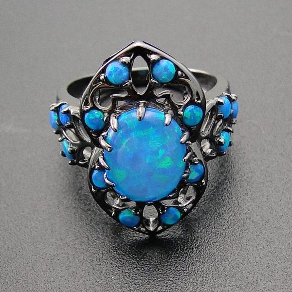 cluster rings fine opal jewelry 100% 925 sterling silver ring with blue fire women for wedding party engagement size 6/7/8/10, Golden;silver
cluster rings fine opal jewelry 100% 925 sterling silver ring with blue fire women for wedding party engagement size 6/7/8/10, Golden;silver