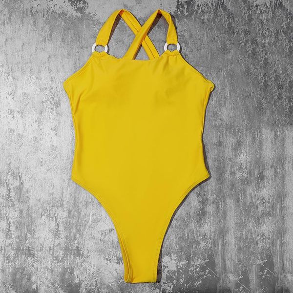ztvitality yellow one piece 2021 padded bra cross straps swimsuit ring swimwear women bathing suit solid monokini
ztvitality yellow one piece 2021 padded bra cross straps swimsuit ring swimwear women bathing suit solid monokini