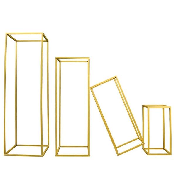 party decoration gold metal geometric rectangular frame wedding table centerpiece road lead artificial flowers backdrop stand
party decoration gold metal geometric rectangular frame wedding table centerpiece road lead artificial flowers backdrop stand