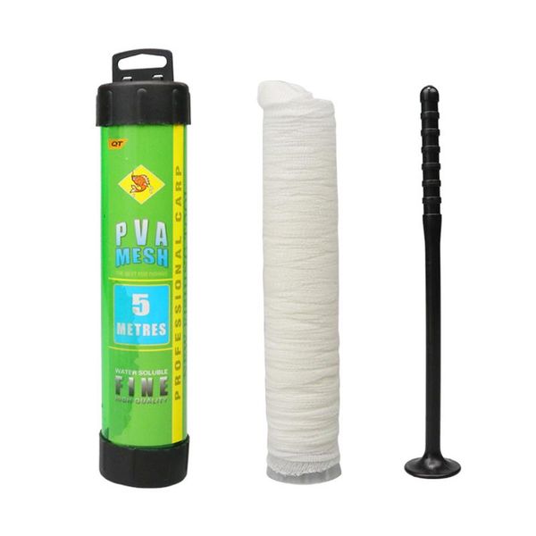fishing accessories 1pcs 5m water dissolving pva narrow mesh tube net carp feeder lures refill plunger bar tackle
fishing accessories 1pcs 5m water dissolving pva narrow mesh tube net carp feeder lures refill plunger bar tackle