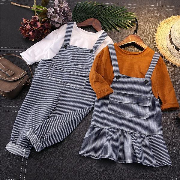 jumpsuits boys striped overalls cute all-match sibling outfits kids pants girls ooveralls skirts, Blue
jumpsuits boys striped overalls cute all-match sibling outfits kids pants girls ooveralls skirts, Blue