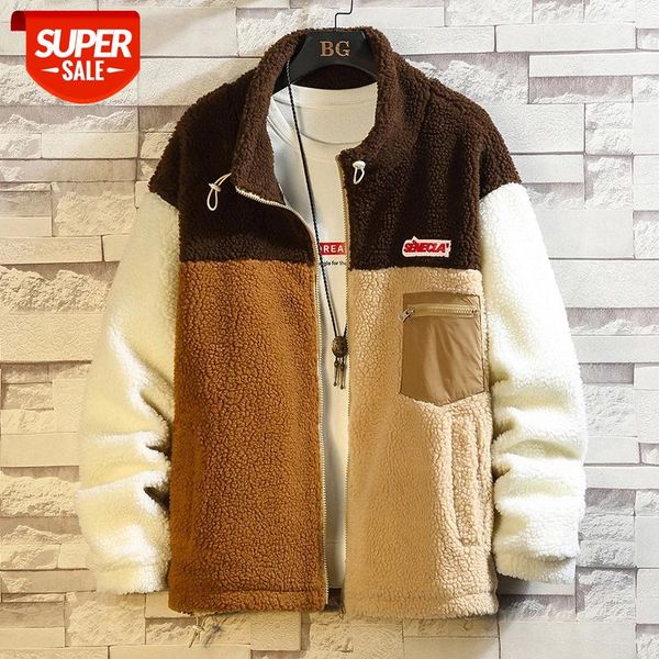 casual england style new 2020 spring autumn cargo fleece patchwork jacket men's brand clothes oversize m-5xl yk02 #f172, Black;brown
casual england style new 2020 spring autumn cargo fleece patchwork jacket men's brand clothes oversize m-5xl yk02 #f172, Black;brown