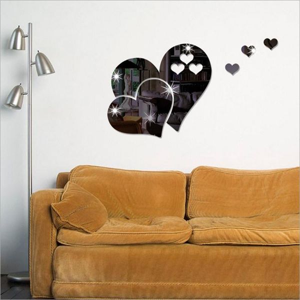 wall stickers 3d mirror art mural decor sticker decal home room diy removable love heart party wedding decors
wall stickers 3d mirror art mural decor sticker decal home room diy removable love heart party wedding decors