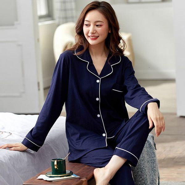 winte blue pajamas set women pj sleepwear homeclothes turn-down collar 100% cotton pyjama femme hiver homewear pijama feminino, Black;red
winte blue pajamas set women pj sleepwear homeclothes turn-down collar 100% cotton pyjama femme hiver homewear pijama feminino, Black;red