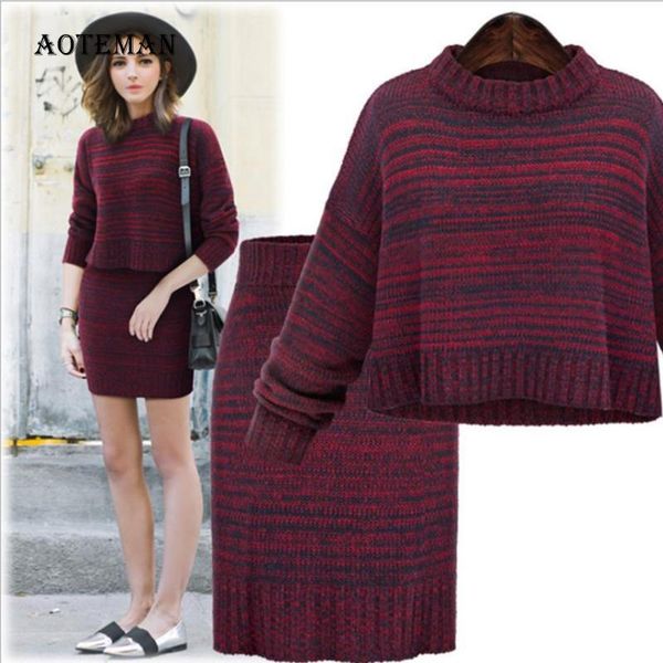 two piece dress spring autumn women set 2021 casual pullover knitted sweater skirt oversize warm striped o neck sweaters skirts female, White
two piece dress spring autumn women set 2021 casual pullover knitted sweater skirt oversize warm striped o neck sweaters skirts female, White
