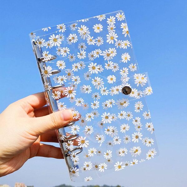 notepads a6 dazzle color loose leaf notebook pvc accessory sheet shell office transparent concise 6 holes binder planner cover journal, Purple;pink
notepads a6 dazzle color loose leaf notebook pvc accessory sheet shell office transparent concise 6 holes binder planner cover journal, Purple;pink