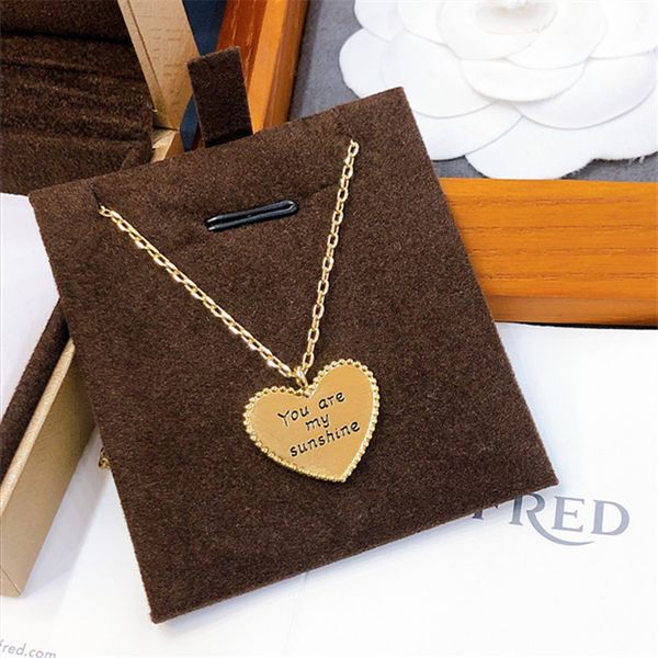 net red product jewelry fashion love necklace women's boutique copper-plated pendant products, Silver
net red product jewelry fashion love necklace women's boutique copper-plated pendant products, Silver
