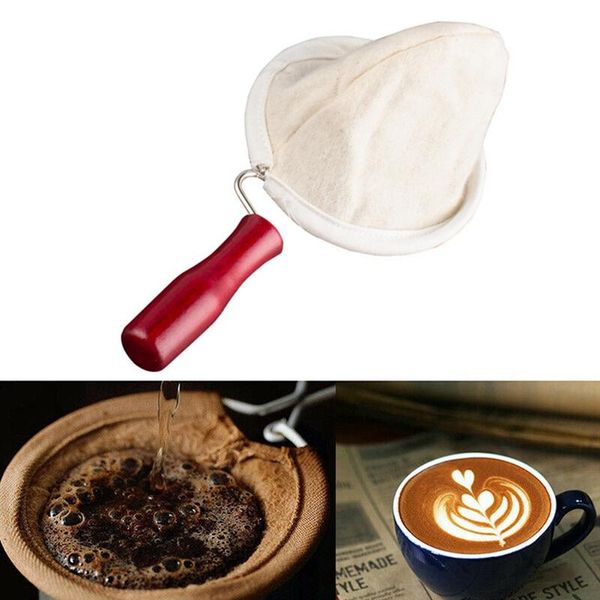 coffee filters wooden handle filter bag flannel cotton dripper strainer reusable tea residue pot mesh for kitchen tools
coffee filters wooden handle filter bag flannel cotton dripper strainer reusable tea residue pot mesh for kitchen tools