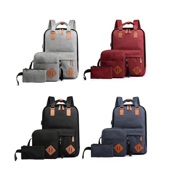 backpack 3pcs casual lapwith headphone jack usb port computer bag waterproof oxford cloth business accessory shoulder
backpack 3pcs casual lapwith headphone jack usb port computer bag waterproof oxford cloth business accessory shoulder