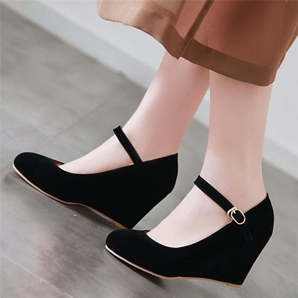 dress shoes agdor spring 2021 women wedges pumps woman high heels ankle strap wedge black big size
dress shoes agdor spring 2021 women wedges pumps woman high heels ankle strap wedge black big size