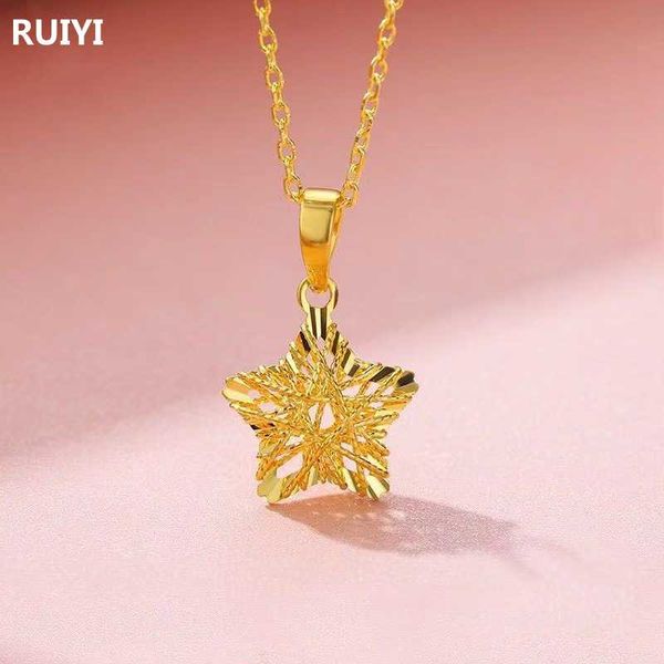 chains ruiyi real 18k gold necklace pendant pure au750 chain hollow romantic five-pointed star for women wedding fine jewelry, Silver
chains ruiyi real 18k gold necklace pendant pure au750 chain hollow romantic five-pointed star for women wedding fine jewelry, Silver