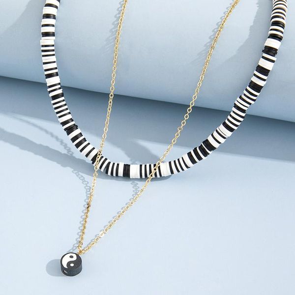 chokers double yin yang necklace bohemia choker adjustable link chain women summer beach accessories party jewelry, Golden;silver
chokers double yin yang necklace bohemia choker adjustable link chain women summer beach accessories party jewelry, Golden;silver