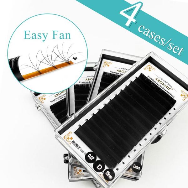 false eyelashes abonnie makeup sets easy fans 4 trays 0.05 0.07 handmade lash extensions 8-18mm private label volume tray auto
false eyelashes abonnie makeup sets easy fans 4 trays 0.05 0.07 handmade lash extensions 8-18mm private label volume tray auto