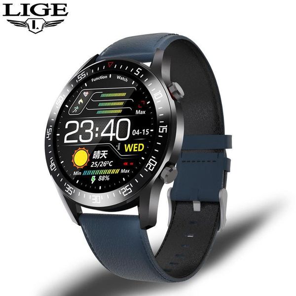 wristwatches lige men smart watches heart rate blood pressure oxygen detection sports fitness watch waterproof leather men's smartwatch, Slivery;brown
wristwatches lige men smart watches heart rate blood pressure oxygen detection sports fitness watch waterproof leather men's smartwatch, Slivery;brown