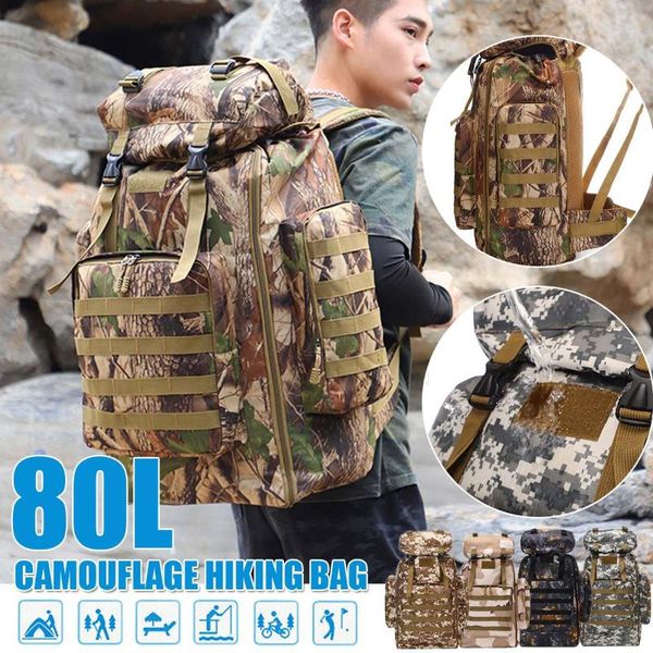 backpack 80l large capacity tactical military bags outdoor hiking trekking hunting camping bag camouflage
backpack 80l large capacity tactical military bags outdoor hiking trekking hunting camping bag camouflage