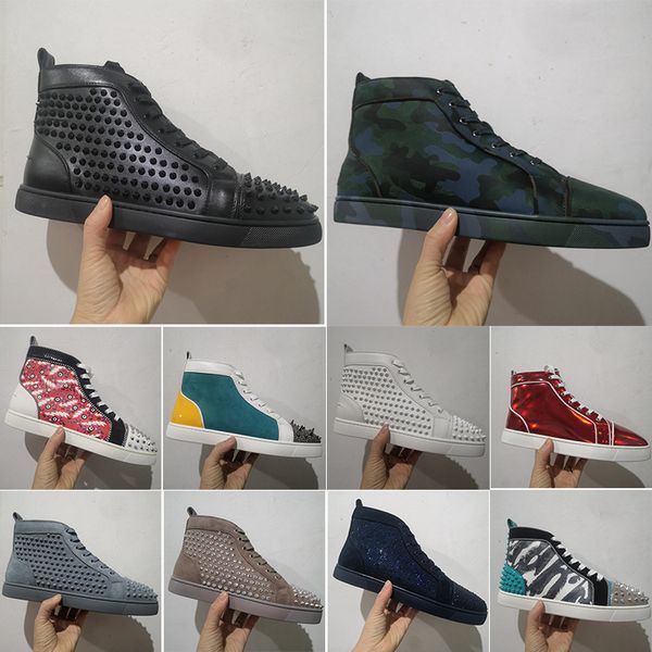women men boots luxurys shoes casual spike shoe triple black white grey glitter leather suede flat outdoor designer platform sneakers dressi
women men boots luxurys shoes casual spike shoe triple black white grey glitter leather suede flat outdoor designer platform sneakers dressi