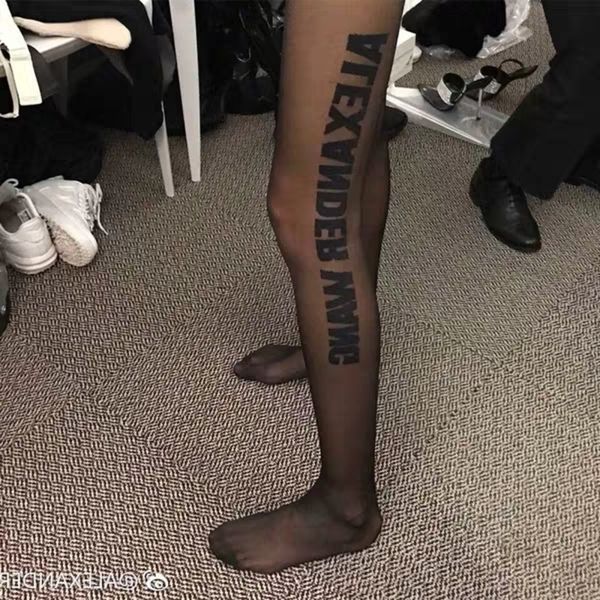 king wang show star same letter printed socks super anti hook thin pantyhose black silk, Black;green
king wang show star same letter printed socks super anti hook thin pantyhose black silk, Black;green