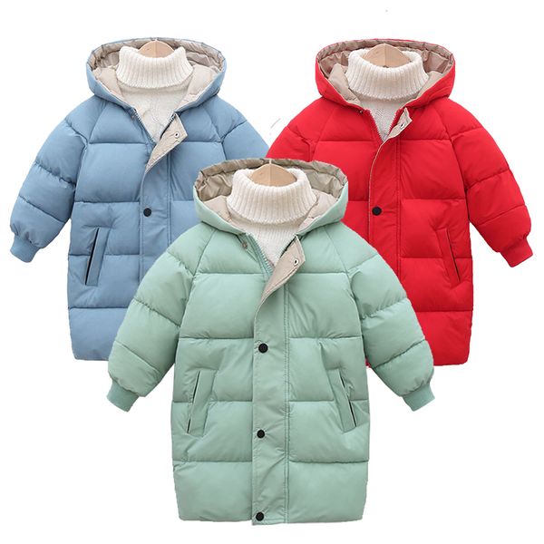 Winter Kids Long Jackets Thicken Cotton Boys Coats Fashion Children Down Cotton Padded Jackets Girls Hooded Parkas For 3-10 Year, Green
Winter Kids Long Jackets Thicken Cotton Boys Coats Fashion Children Down Cotton Padded Jackets Girls Hooded Parkas For 3-10 Year, Green