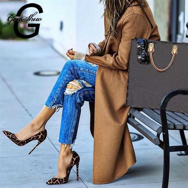 genshuo high heels shoe pumps flock leopard print stilettos 12cm party heeled designer plus big size 11 12 211029, Black
genshuo high heels shoe pumps flock leopard print stilettos 12cm party heeled designer plus big size 11 12 211029, Black