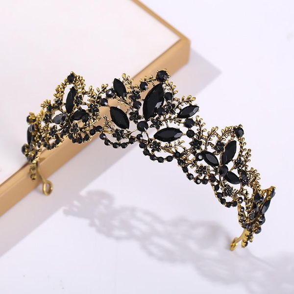 hair clips & barrettes bridal crown headwear wedding birthday headdress jewelry black rhinestones retro luxury party accessories for female, Golden;silver
hair clips & barrettes bridal crown headwear wedding birthday headdress jewelry black rhinestones retro luxury party accessories for female, Golden;silver