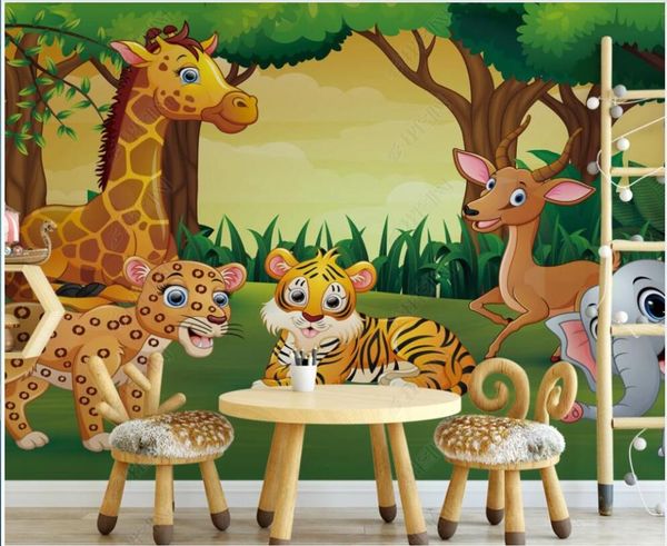 wallpapers 3d po wallpaper custom mural cartoon forest animal tiger children's room home decor for walls in rolls
wallpapers 3d po wallpaper custom mural cartoon forest animal tiger children's room home decor for walls in rolls