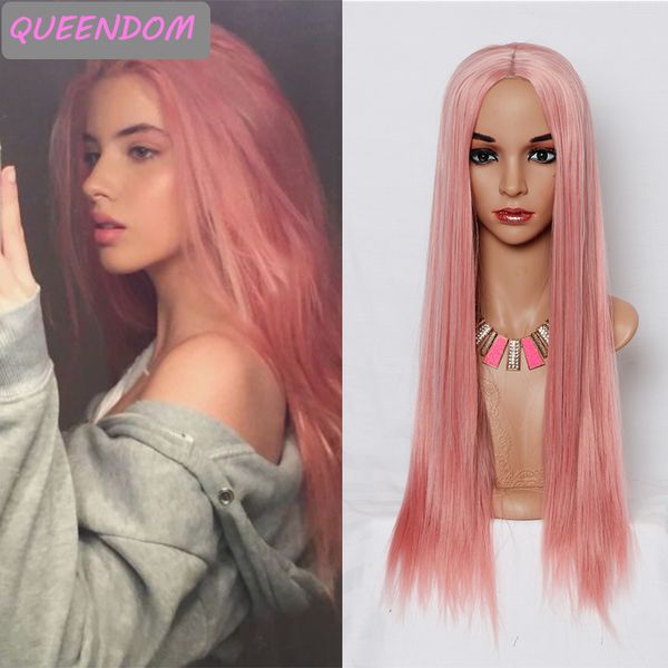 30 inches long pink wig natural straight synthetic hair wig heat resistant fiber middle part lolita cosplay wigs for black women
30 inches long pink wig natural straight synthetic hair wig heat resistant fiber middle part lolita cosplay wigs for black women