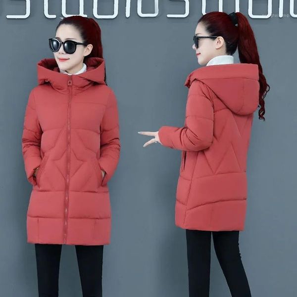 winter fashion cotton-padded jacket women hooded solid parkas girls warm coat down sustans jackets outerwear plus size women's &, Black
winter fashion cotton-padded jacket women hooded solid parkas girls warm coat down sustans jackets outerwear plus size women's &, Black