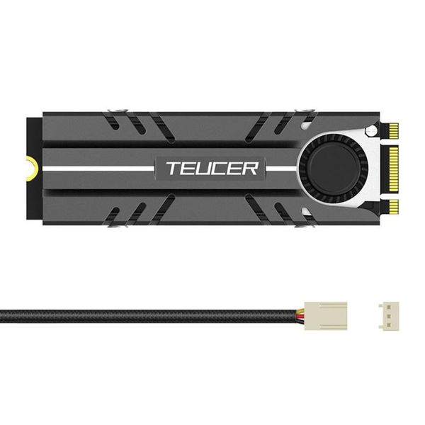 fans & coolings teucer 3 pin m.2 solid state hard disk fan heatsink aluminum alloy silicone cooler heat radiator for pcie nvme ngff 2280 ssd
fans & coolings teucer 3 pin m.2 solid state hard disk fan heatsink aluminum alloy silicone cooler heat radiator for pcie nvme ngff 2280 ssd