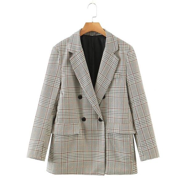 women's suits & blazers merodi office lady fashion double breasted long sleeve loose womens casual two pockets autumn jackets outwear, White;black
women's suits & blazers merodi office lady fashion double breasted long sleeve loose womens casual two pockets autumn jackets outwear, White;black