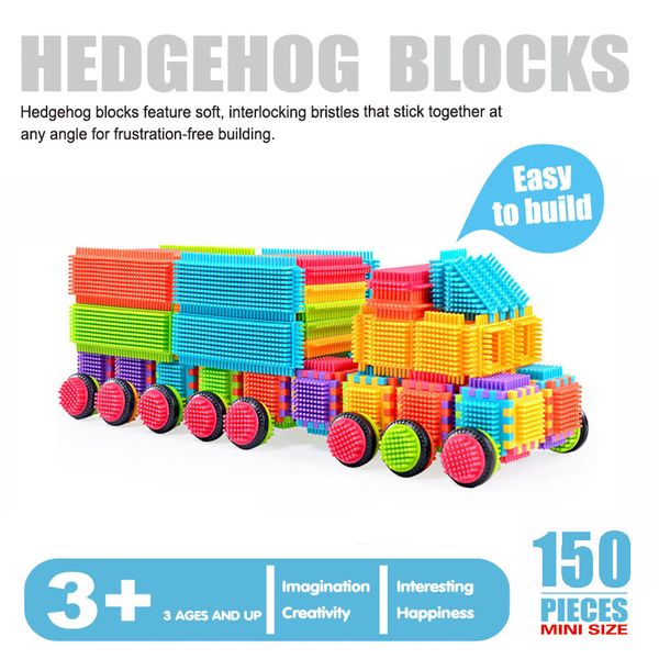 Childrens Building Blocks Toys 150pcs Bristle Shape 3D Toy Building Blocks For Kids Toy Tiles Construction Playboards Toys
Childrens Building Blocks Toys 150pcs Bristle Shape 3D Toy Building Blocks For Kids Toy Tiles Construction Playboards Toys
