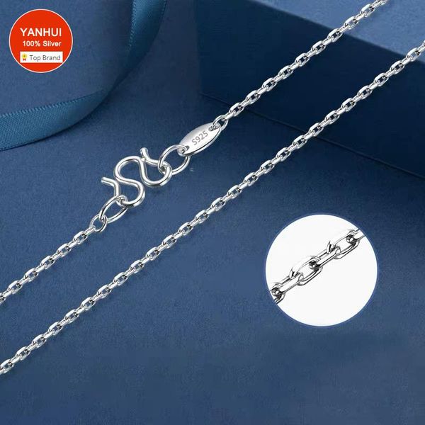 chains yanhui 1pcs original 925 sterling silver cross o chain necklace for women men diy jewelry thin base clavicle
chains yanhui 1pcs original 925 sterling silver cross o chain necklace for women men diy jewelry thin base clavicle