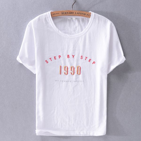 2021 new summer men's solid short-sleeved t-shirt beach sunscreen linen casual loose shirt cotton and flax t shirts men camisa 1avh, White;black
2021 new summer men's solid short-sleeved t-shirt beach sunscreen linen casual loose shirt cotton and flax t shirts men camisa 1avh, White;black