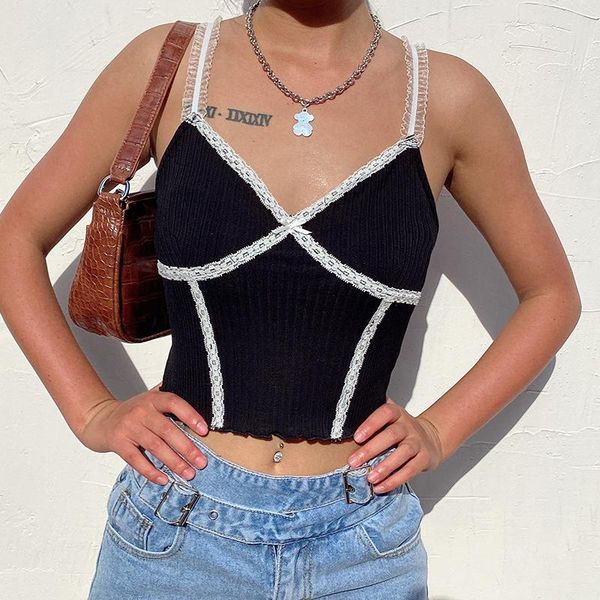 women's tanks & camis yyxz summer fashion slim cute patchwork lace bow sleeveless backless black woman casual spaghetti strap lady crop, White
women's tanks & camis yyxz summer fashion slim cute patchwork lace bow sleeveless backless black woman casual spaghetti strap lady crop, White