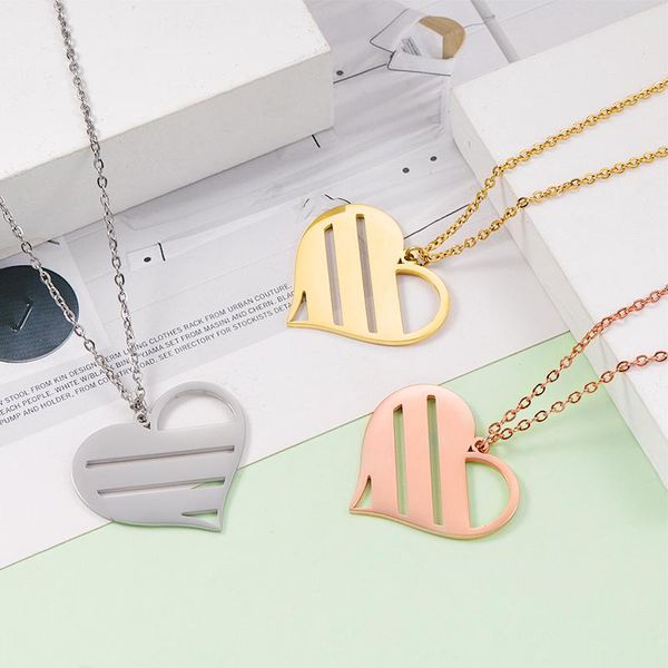 pendant necklaces fnixtar 20pcs/lot mirror polish hollow namebar heart stainless steel cable chain for women's fashion, Silver
pendant necklaces fnixtar 20pcs/lot mirror polish hollow namebar heart stainless steel cable chain for women's fashion, Silver