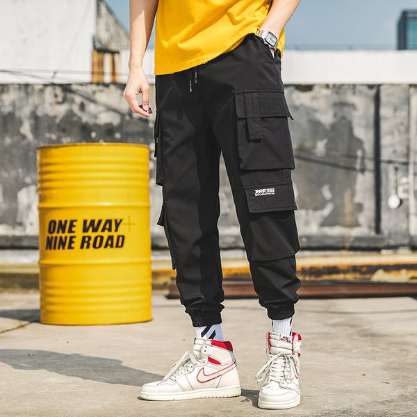 new 2021 men's joggers comfortable pant for casual cargo pants men streetwear loose man trouser trendy sweatpants cb0y, Black
new 2021 men's joggers comfortable pant for casual cargo pants men streetwear loose man trouser trendy sweatpants cb0y, Black